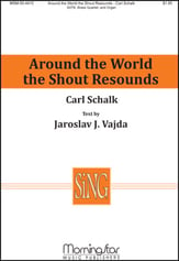 Around the World the Shout Resounds SATB choral sheet music cover